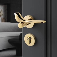 Gagang pintu rumah minimalis stainless steel Gold Alumunium/ Pegangan