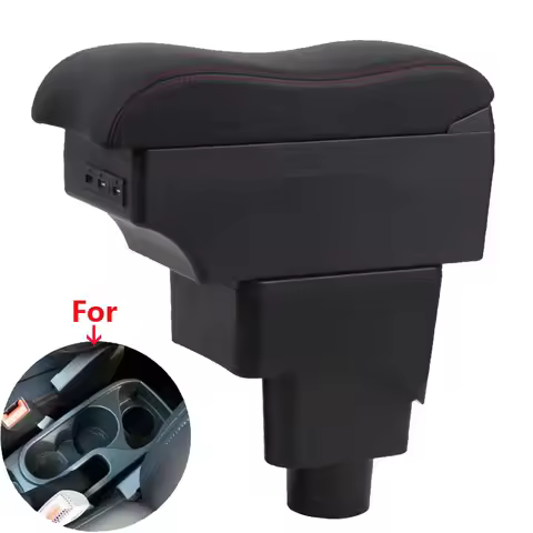 For FORD EcoSport Armrest Box For Ford EcoSport 2013-2018 Car Armrest Interior Details Retrofit Car 