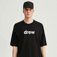 Ready stock Drew Reflective DREW T-shirt Cotton men T-shirt Men's Clothing Drew smiling face short-s
