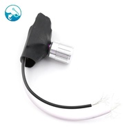 [ritonlywond] 220V 3A Silver Tone Table Lamp Full Range Dimmer Rotary Switch 2 Way TH