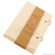Sugar Multipurpose Linen Fabric Sketchbook Folding Fabric Notebook Art Journaling Book