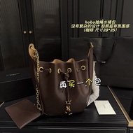 New Style Hobo Bucket Bag Genuine Leather Bag All-Match Handbag Fashion Classic Crossbody Bag Bag Hi