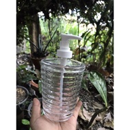 Pump Bottle Plastic 460ml.