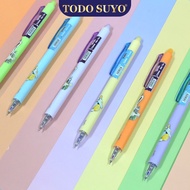 Hộp 12 Cây Bút Gel Bấm Tẩy Xóa Được ZITA TODO SUYO Cao Cấp (ngòi 0.5mm) Mực Xanh/Tím