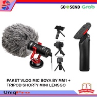 Boya Microphone Mic Smartphone Package BY MM1