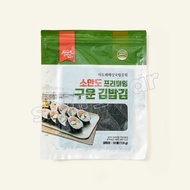Soando Premium Roasted Kimbap Kim 130g | Korean Full-Length Seaweed for Homemade Kimbap | Crispy & F
