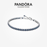 Pandora Sparkling Blue Tennis Bracelet