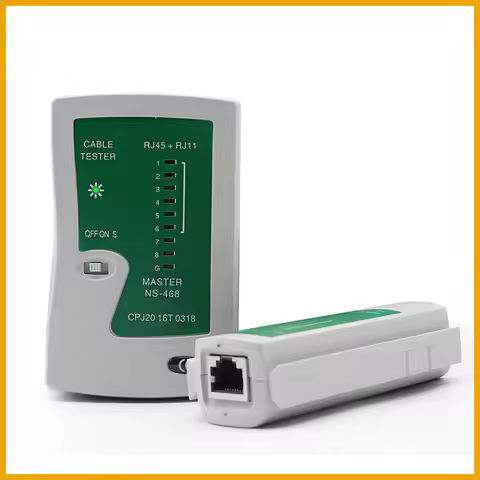 NEW Network Cable Tester RJ45 Ethernet Cable Tester Lan Test Tool For Cat5 Cat6 CAT7 8P 6P LAN Cable