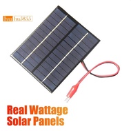 12V 2W Solar Panel Charger Power DIY Solar Cell Module Battery Waterproof for Car Outdoor Camp