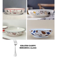 JUMBO Cat Motif Ceramic Bowl - Size 23 cm/ 9 inches