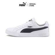 PUMA BASICS - รองเท้ากีฬา Smash Vulc Canvas สีขาว  - 37475401