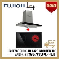 [BUNDLE] FUJIOH FH-6020 Induction Hob And FR-MT1990R/V 900MM Chimmey Cooker Hood