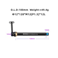 Meroca bánh xe đạp Hub trục xuyên Adapter MTB xe đạp đường trường 12mm 15mm ta xiên nhanh chóng phát