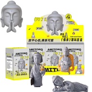Amitofo โมเดลฟิกเกอร์ AMITOFO ศิลปะ ของเล่น กล่อง กล่องสุ่ม Amitafo ชุดกล่องตาบอด เทรนด์ กล่องลับ