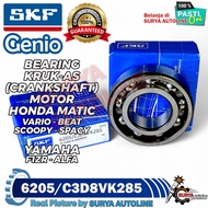 GENIO HONDA GENIObearing SKF Original TYPE 6205/C3D8VK285 LAHER FOR MOTORCYCLE CRANKSHAFT VARIOHONDA