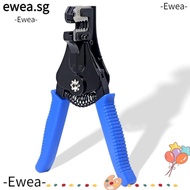 EWEA Wire Stripper, Automatic High Carbon Steel Crimping Tool, Easy to Use Blue Wiring Tools Cable