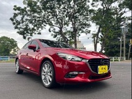 2019 Mazda 3 4D 2.0尊榮安全版 低月付不到1萬 魂動紅 ACC Carplay 駕駛座電動椅 三大保證五大保固