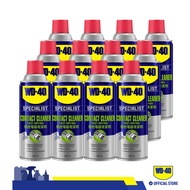 (BUNDLE OF 12) WD40 Electronic Contact Cleaner 360ml - Cleans away oil, dirt, residue from electroni