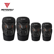 MOTOWOLF Motorcycle Scooter Bike Bicycle Knee&Elbow Guard MDL1010 Protector Knee Pads Elbow Pads