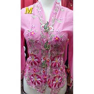 Kebaya Sulam Nyonya/ Baba Nyonya Kebaya Embroidery Traditional Hand Sewn(M)