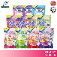Captain Dolphin Magic Balls Crystal Bubble Pudding Coco Cube Nata de Coco Grape Strawberry Apple Lyc