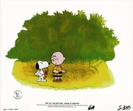 Charles M. Schulz, Melendez Studio Peanuts Production Animation Cel Setup