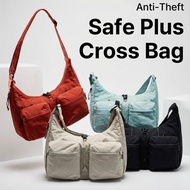 [BRANDEN] Safe Plus Crossbody Bag – Travel Nylon Anti-Theft Bag