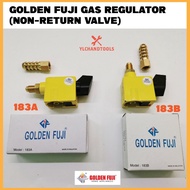 '' GOLDEN FUJI '' 183A & 183B GAS REGULATOR UNREDUCED PRESSURE COUPLING-NON RETURN VALVE