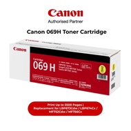Cartridge Toner Canon 069 069H Hitam / Cyan / Magenta / Kuning