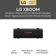 LG xboom Grab by will.i.am | Bluetooth Speaker | xboom Signature Sound with Ultimate Portability