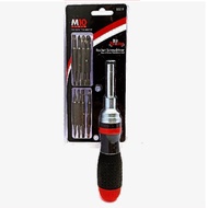 【SG Seller】M10 RATCHET SCREWDRIVER SET RS19
