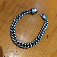 手工純銀古巴鏈 cuba chain