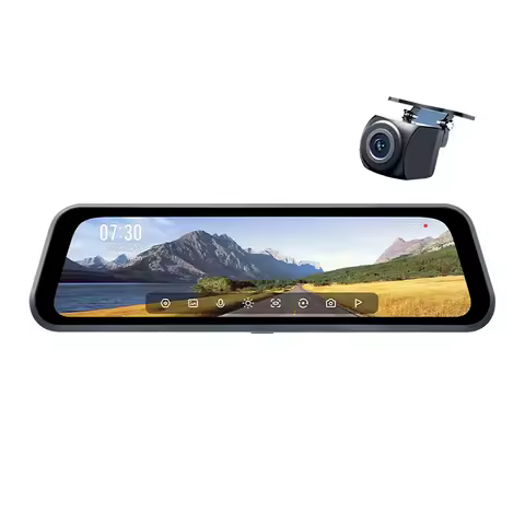 70mai Rearview Mirror Dashcam S410 2K WDR F1.55 125 120 FOV 24H Parking Surveillance Buffered Emerge