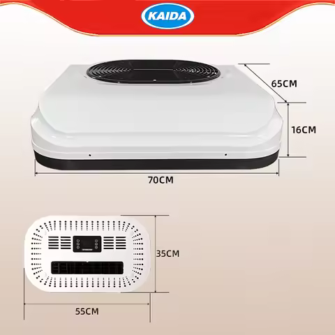 Dc 12V 24V Universal Car Air Conditioning Kit Air Conditioner Conditioning Systems 24v Truck Parking