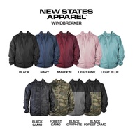 [9810 WINDBREAKER] New States Apparel Windbreaker Jaket Parasut