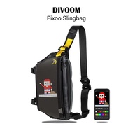 Divoom Pixoo Pixel Art Display Sling Bag Chest Bag Crossbody Sling Backpack Swag Rucksack personality Waterproof Travel