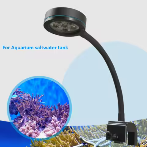 Pico Marine Aquarium LED light Coral SPS LPS coarl Reef Tank100-240v Metal Adjustable Angle For 30-5
