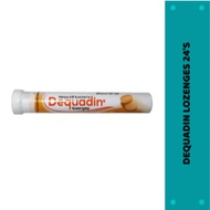 DEQUADIN LOZENG TUBE 24LOZENGES