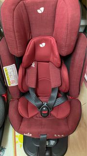 奇哥 Joie stages isofix 0-7歲成長汽座/安全座椅（紅色）