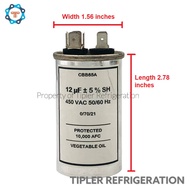 AIRCON RUNNING CAPACITOR 12 UF