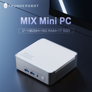 [Delivery in 72 Hours]Thunderobot Mini PC MIX Intel 13th Gen i7-13620H 16G RAM 1TB SSD WiFi6E Mini Computer Desktop