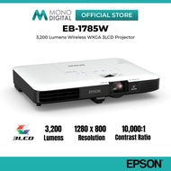 EPSON EB-1785W 3,200 LUMENS WIRELESS WXGA 3LCD ULTRA-THIN PROJECTOR, CONTRAST RATIO : 10,000:1, WITH