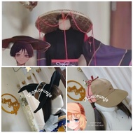 Utomorumja cosplay hat caping sharamouche/ mushoku hat/ amelia watson hat