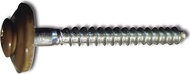 Reisser-Schraubentechnik 02570/6 RAL8014 Sepia Brown Plumber Screw 4.5 x 35 TX20 Stainless Steel A2 