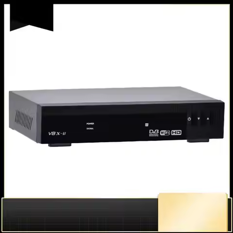 V8X-Ⅱ V8X2 Satellite HD Receiver DVB-S/S2/S2X 1080P H.265 Built-In 2.4G Wifi Ethernet-BISS Powervu D