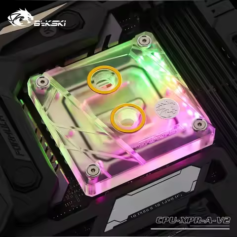 Bykski CPU Water Block Use for INTEL LGA1150 1151 1155 1156 1200 1700 2011 2066 X99 I7 Cooler Radiat
