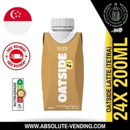 [SCREW CAP] OATSIDE Coffee Latte Oat Milk 200ML X 24 (TETRA) - FREE DELIVERY within 3 working days!