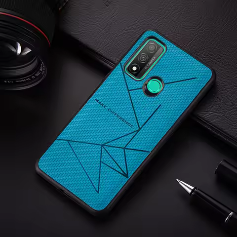 Luxury TPU Silicone Pu Leather Case For Huawei P Smart Y7P 2020 P40 Lite E Y5P Case For Huawei Honor