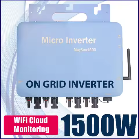 1500W On Grid Micro Solar Inverter With MC Connector WIFI Cloud Monitor Function 220V230V/110V120V A
