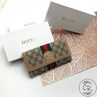 Sale!! Gucci กระเป๋าสตางค์ผู้หญิงใบยาว งานกุชชี่ กระเป๋าผู้หญิง #พร้อมกล่อง ถุงผ้า การ์ดแคร์